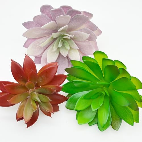 Woohome 8 Piece Fake Succulent Set for Decor