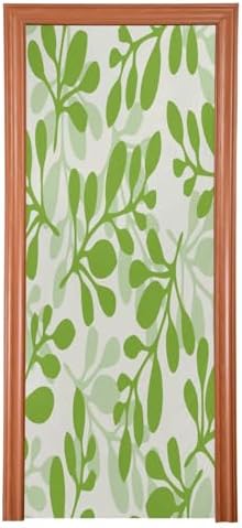 Susiyo Green Leaves Halloween Door Cover