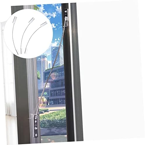 Falling Prevention Device for Windows with Metal Anchors