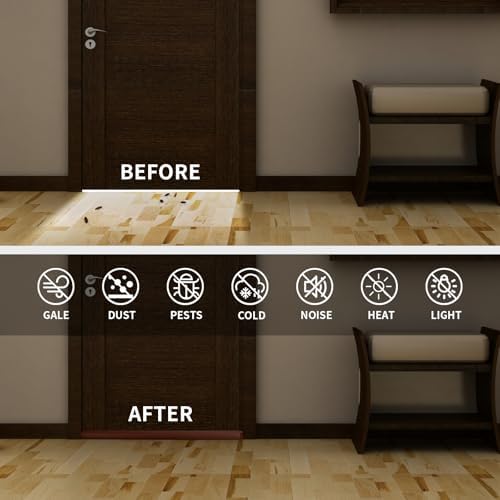 Under Door Draft Stopper 36 Inch Double Sided Noise Blocker