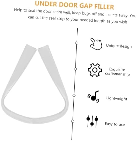 Car Door Sound Deadener Noise Blocking Strip Under Door Draft Stopper