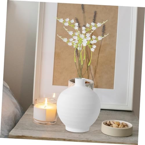 10pcs Artificial Convallaria Faux Greenery for Home Decor