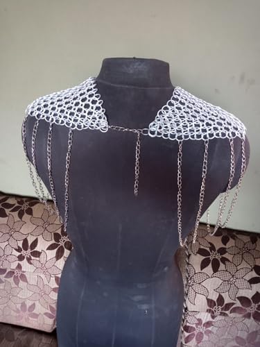 Medieval Fight Club Handmade Chainmail Necklace