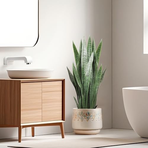 KOL 3FT Artificial Snake Plant Fake Sansevieria
