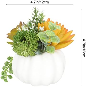 LIOOBO Artificial Pumpkin Bonsai Plant Decoration for Home Office