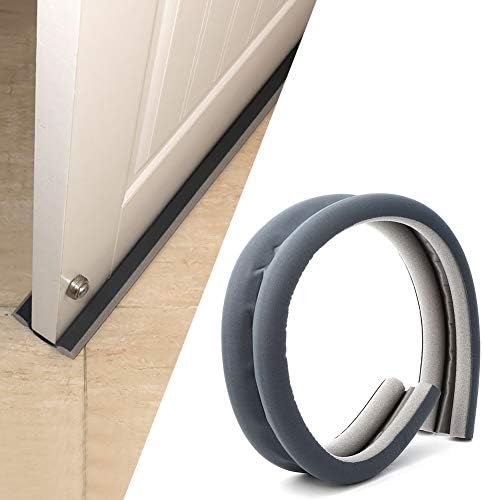 Belupai Under Door Draft Blocker 372in Flexible Sealing Strip