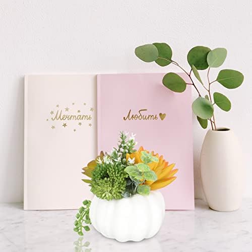 LIOOBO Artificial Pumpkin Bonsai Plant Decoration for Home Office
