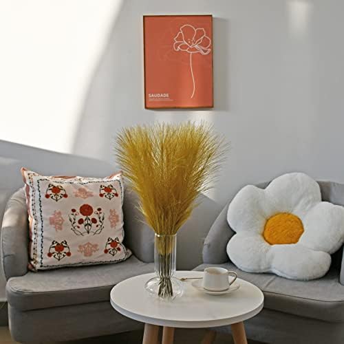 Mandys Gold Silk Pampas Grass Bouquet 20 Stems