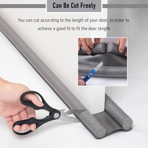 93 CM Door Bottom Seal Strip for Quiet Weatherproof Entry