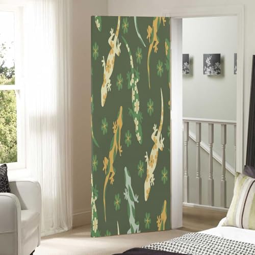 Susiyo Ornate Lizards Halloween Door Cover