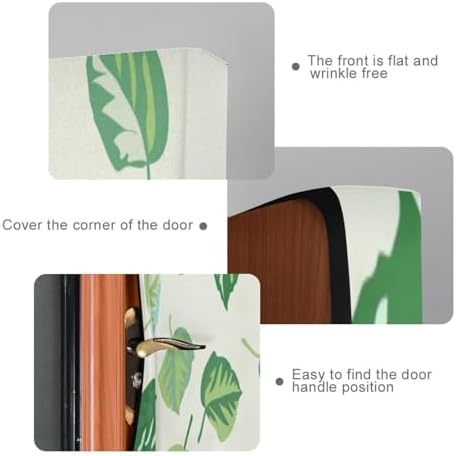 Susiyo Autumn Leaves Halloween Door Cover 32x79 in