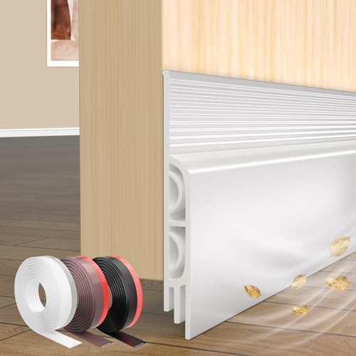 78 Inch Door Draft Stopper with Strong Adhesive