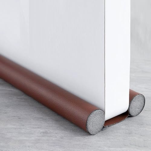 Adjustable Under Door Sound Blocker 36 in White