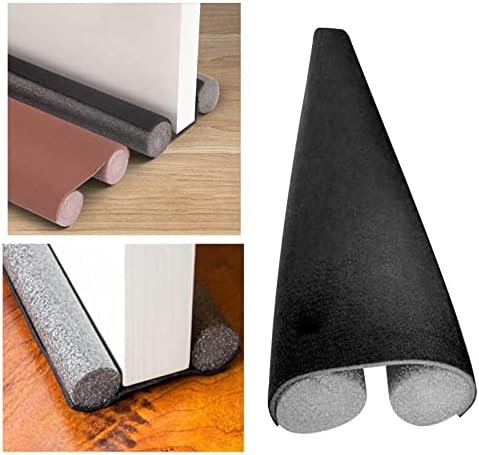 HUFFA Under Door Draft Stopper Insulation Protector White