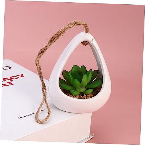 Artificial Succulent Desktop Decor Small Potted Plant Ornament