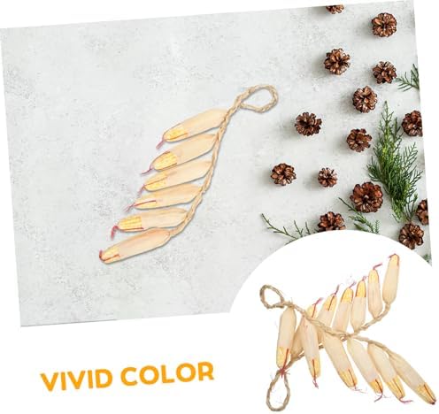 Unomor 2Pcs Realistic Artificial Corn Hanging Decor