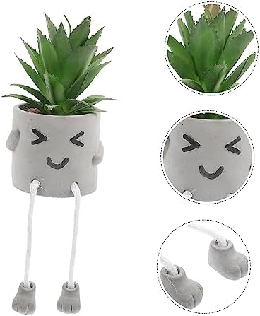 Faux Potted Plant Succulents for Home Decor