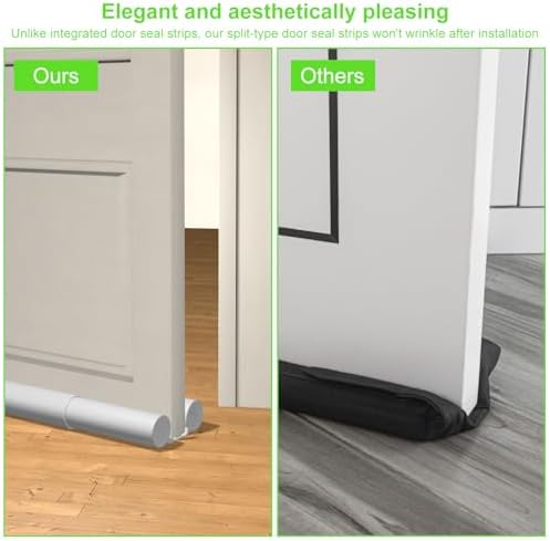 2 Pack Door Draft Stopper for 28-36 Inch Doors