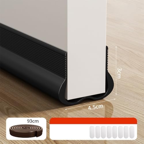Under Door Draft Blocker Windproof Soundproof Privacy Strip