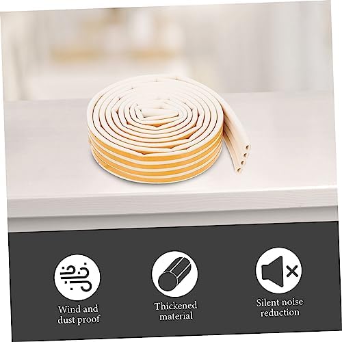 Under Door Draft Stopper Strip Self-Adhesive Weather Sealing for Soundproofing and Windproofing