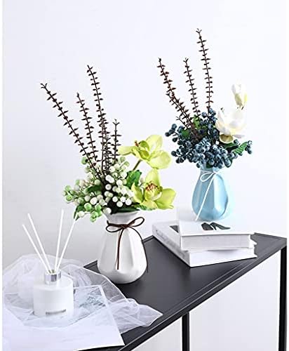 Realistic Artificial Flower Bouquet with Vase