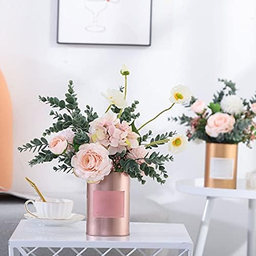Artificial Flowers with Vase for Home Office Wedding Decor