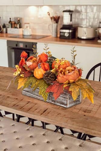 DILATATA Fall Decor Autumn Harvest Centerpiece