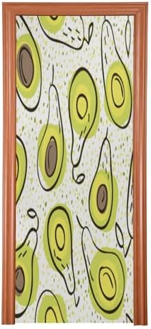 Susiyo Halloween Door Cover 32x79 in Stretch Fabric