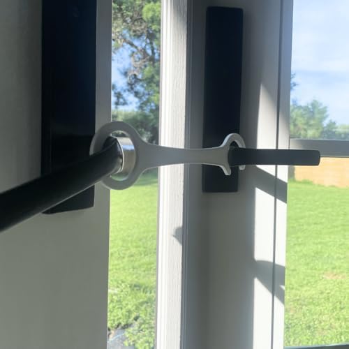 French Door Spacer Holder for Ventilation and Stability
