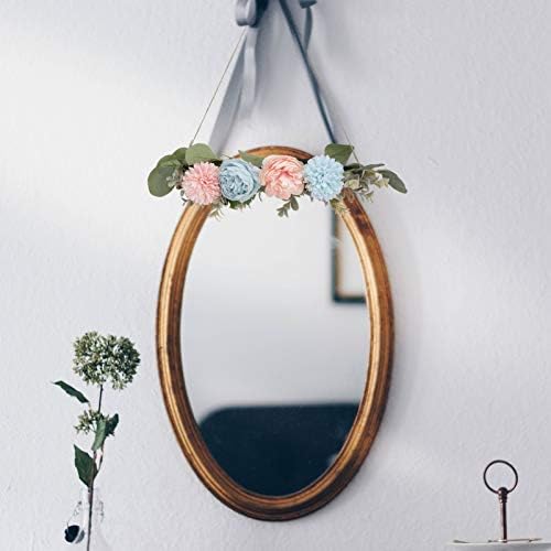 KESYOO 1pc Wall Hanging Flowers Wood Artificial Hanging Vine Garland