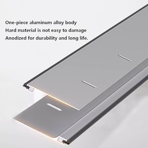 Hailm 2 Pack Door Draft Stopper Aluminum Bottom Seal