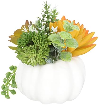 LIOOBO Artificial Pumpkin Bonsai Plant Decoration for Home Office