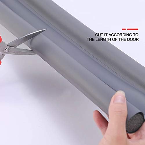 Door Bottom Sealing Strip Anti-Collision Draft Stopper for Wooden Doors