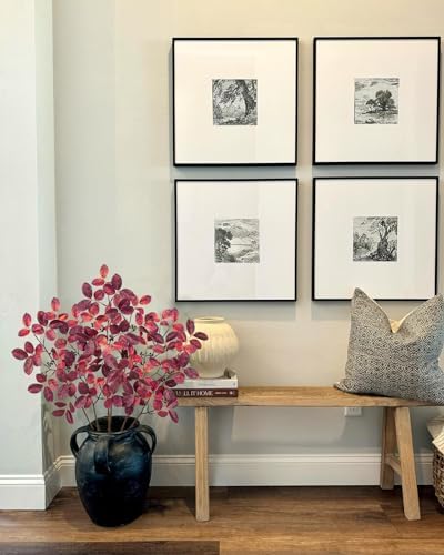 3PCS Artificial Greenery Stems Fall Faux Branches for Vase Wedding Decor