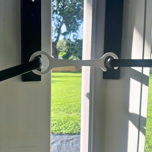 French Door Spacer Holder for Ventilation and Stability