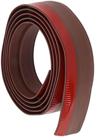 Acouto Under Door Draft Stopper Energy Saving Noise Reducing TPE with Superior Adhesion 66ft Brown