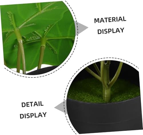 Mini Faux Greenery Plants Artificial Potted Plants for Office Desk Decoration