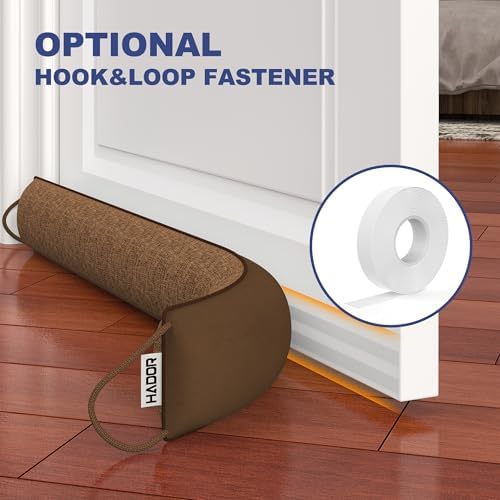 HADOR Door Draft Stopper 36 Inch Brown