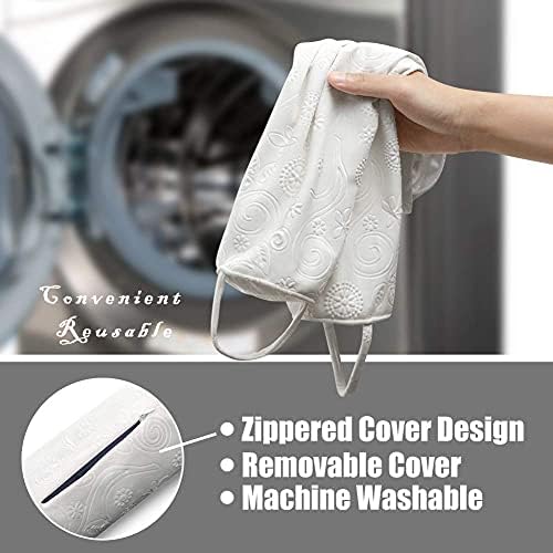 DreamQuil Draft Stopper 36 Inch White Door Blocker