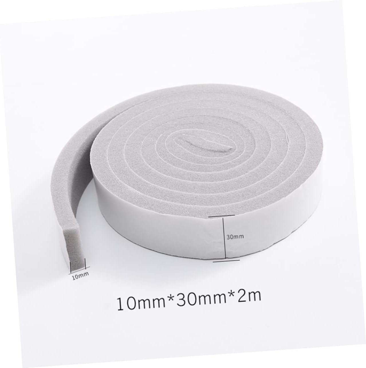 Door Draft Stopper Sponge Seal Strip Heat Cold Resistant Adhesive