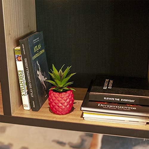 Artificial Pineapple Plant Pot Decor - Red