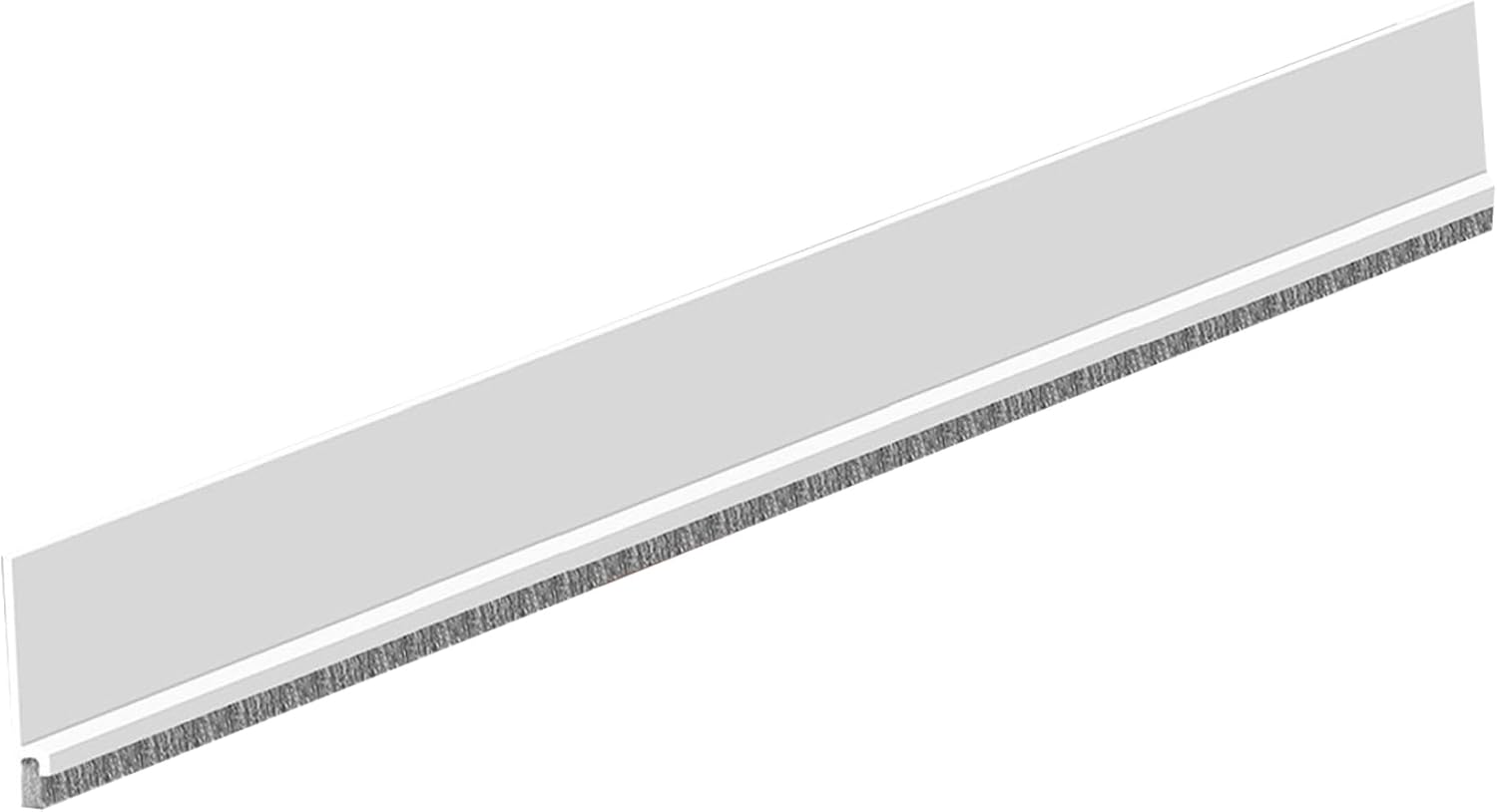 Door Draft Stopper L with Brush White 39421inch