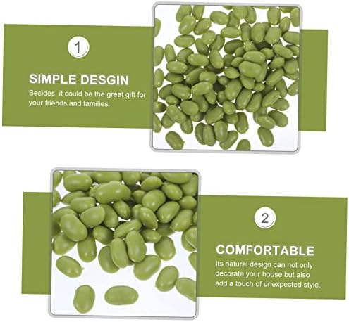 HOMSFOU Artificial Green Bean Decor for Kitchen