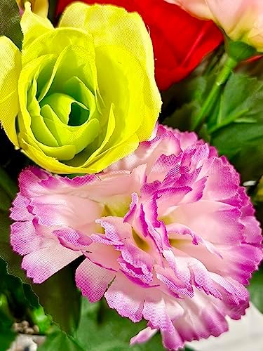 Admired By Nature Spring Artificial Flowers Bouquet Set