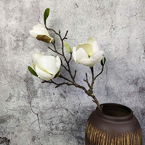Artificial Flowers 5 Twig Flowers with Stem for Home Decor Wedding Bouquets
