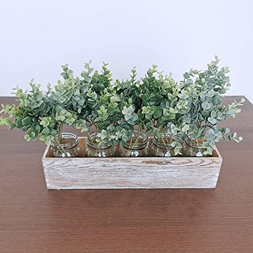 Winlyn 33 Pcs Artificial Eucalyptus Stem Greenery