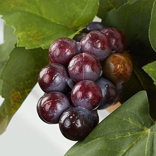 Factory Direct Craft Artificial Tuscan Garland with Grapes - 6 Feet Long