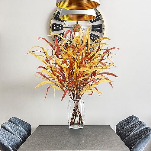 Sggvecsy 6Pcs Artificial Fall Greenery Stem for Home Autumn Decor Centerpieces