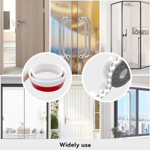 Daily Treasures 2Pack Mixed Silicone Draft Stoppers Door Seals