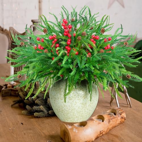Norfolk Pine Branches 12pcs Artificial Christmas Garland